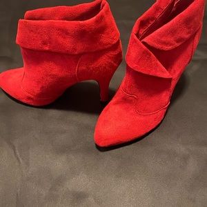 Red booties
